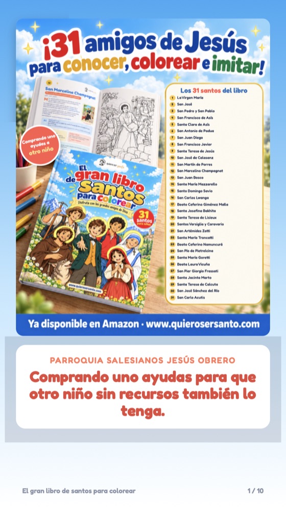 Primera página de «Folleto del libro»