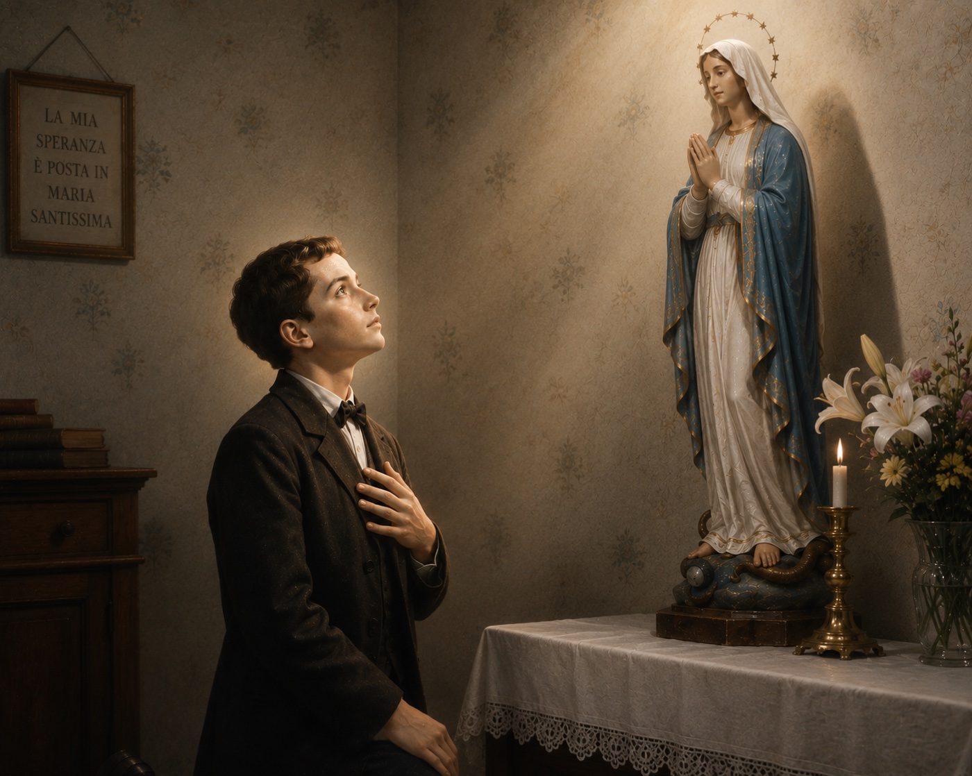 Se consagra a la Virgen
