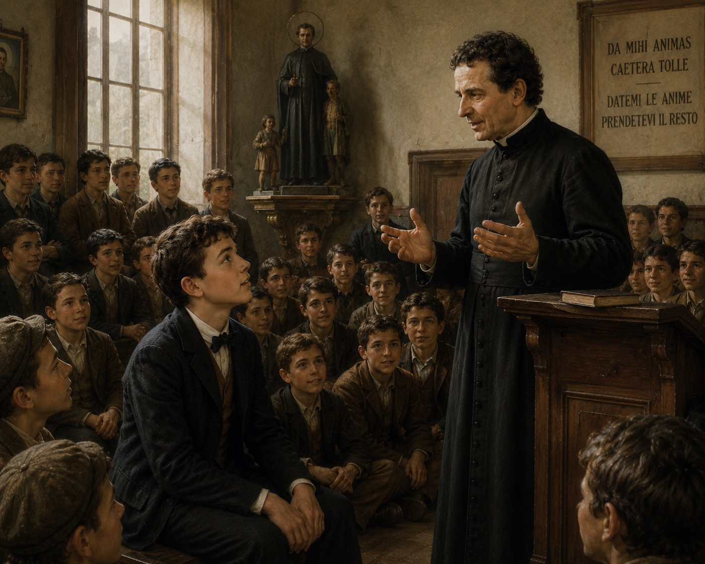 El encuentro con Don Bosco (1854)