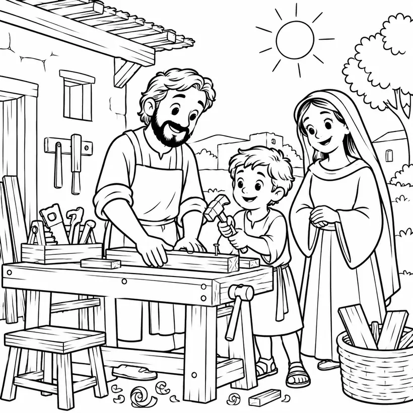 Ilustración del encuentro «La familia, la primera escuela de amor»
