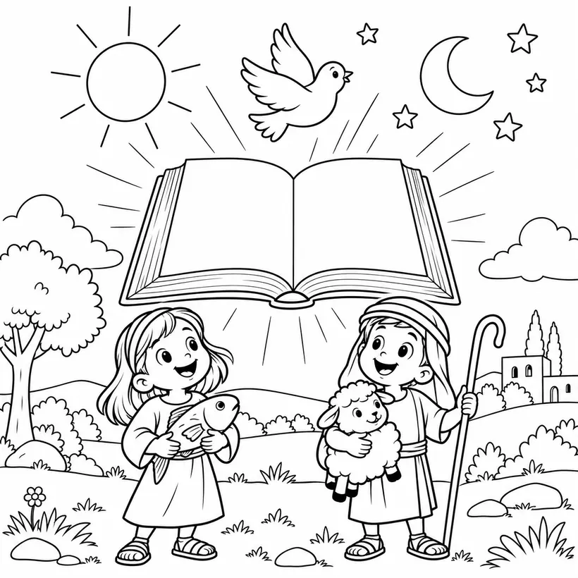 Ilustración del encuentro «La Biblia, el libro donde Dios nos habla»