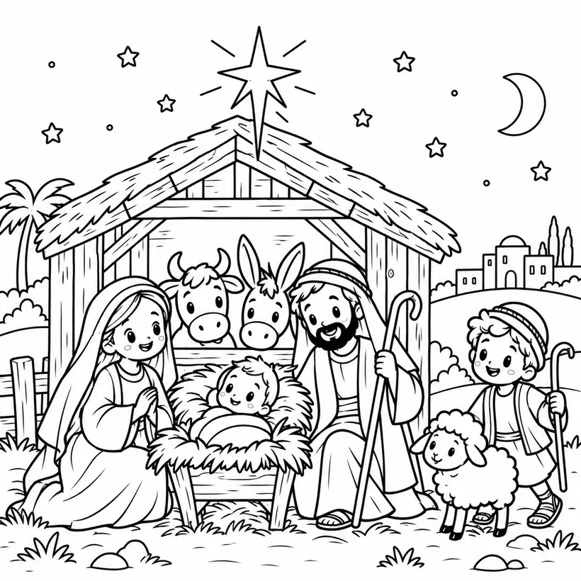 Ilustración del encuentro «Navidad: Dios se hace niño como yo»