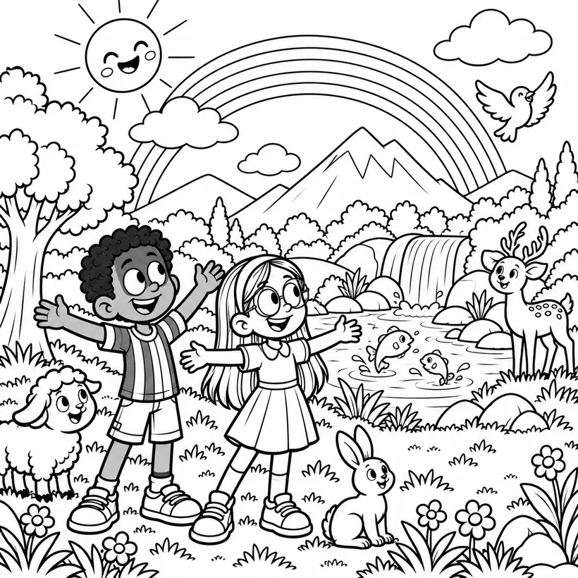 Ilustración del encuentro «La Creación, un regalo para cuidar»