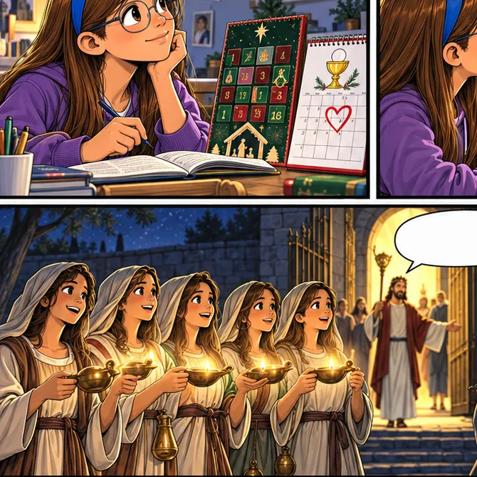 Ilustración del encuentro «Adviento: la última espera antes de la Comunión»