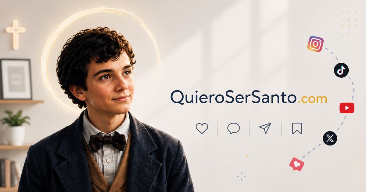 QuieroSerSanto.com cumple 20 años llevando la propuesta de santidad juvenil a Internet