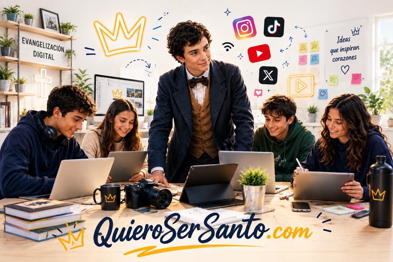 QuieroSerSanto.com cumple 20 años inspirando la santidad juvenil
