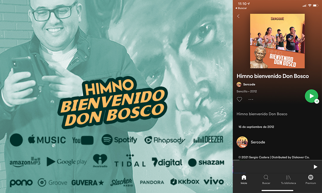 Don Bosco suena en todas las plataformas digitales